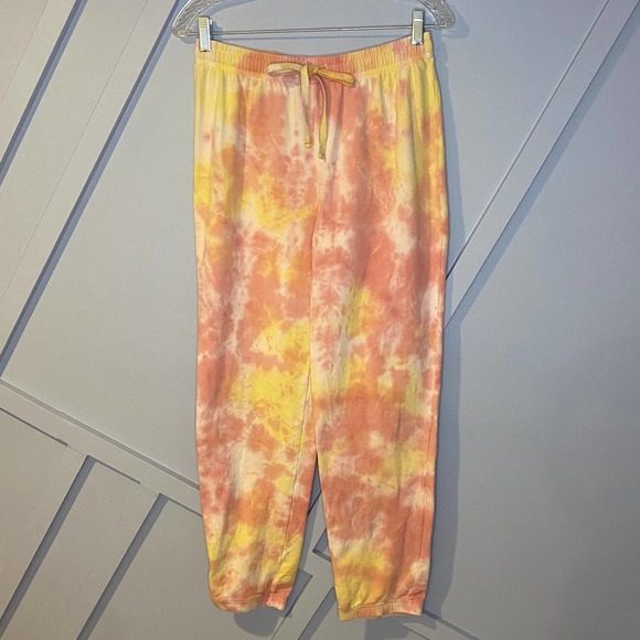 Carbon 38 Tie dye jogger yellow pink warm lounge - Picture 4 of 10